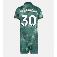 Maglia Calcio Tottenham Hotspur Rodrigo Bentancur #30 Terza Divisa Bambino 2024-25 Manica Corta (+ pantaloncini)